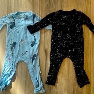 2 Kyte BABY 3-6 month rompers!